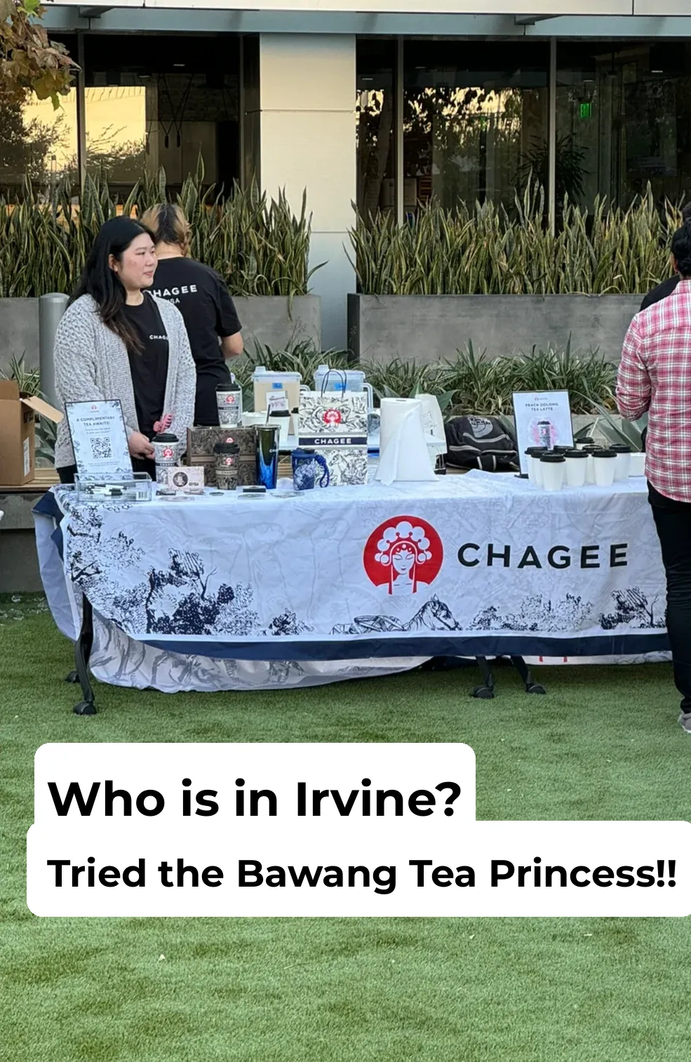 Who Got to Drink the Legendary Tea in Irvine?! No Clickbait Here