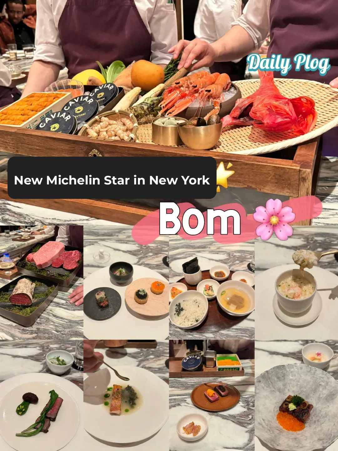 New York's Latest Michelin Star: Bom's Mystery Box Unveiled Successfully 🏅