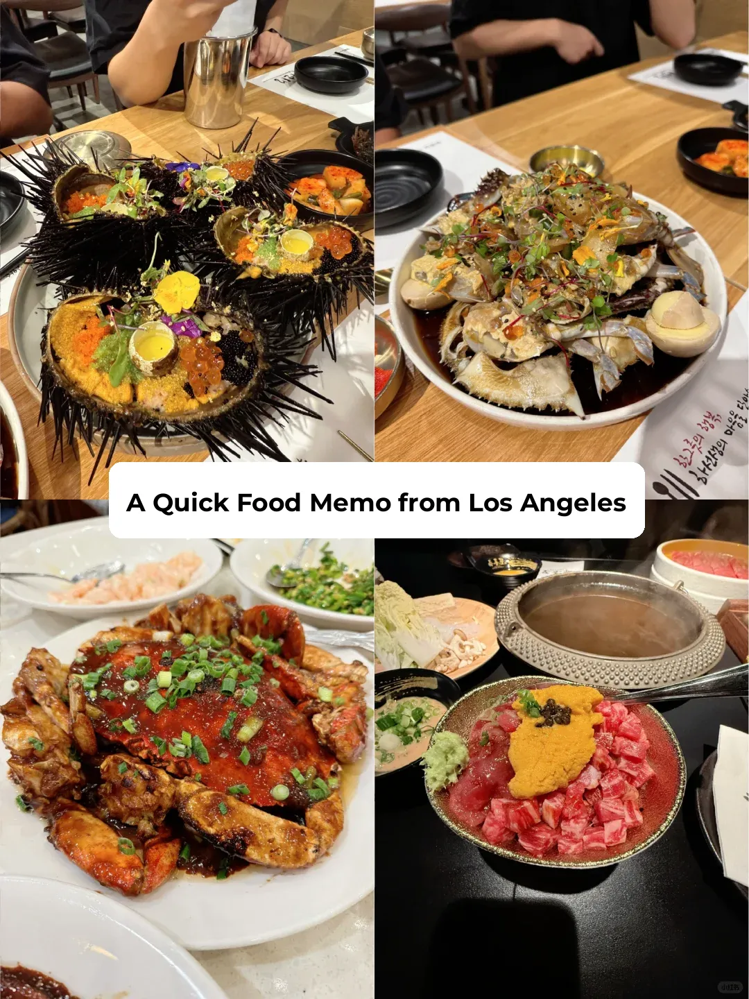 A Quick Bite in Los Angeles: Uni, Wagyu, and Soy Sauce Crab—All in One Meal
