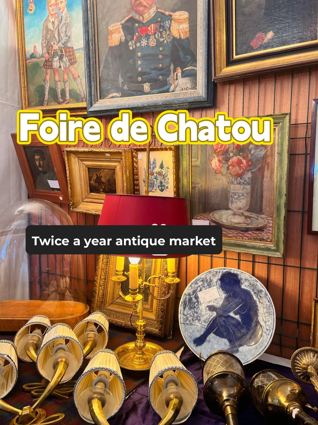 Paris Weekend 🇫🇷 Chatou Antique Fair 💕