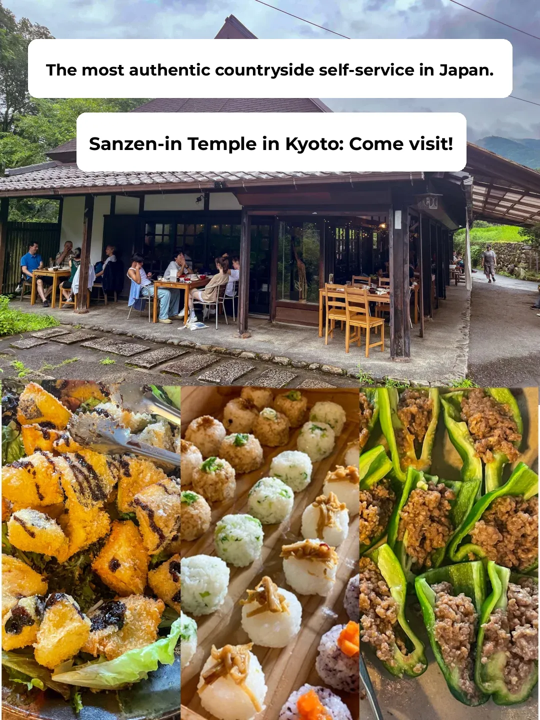 Don't Miss This Rustic Buffet at Kyoto's Sennyu-ji Temple!