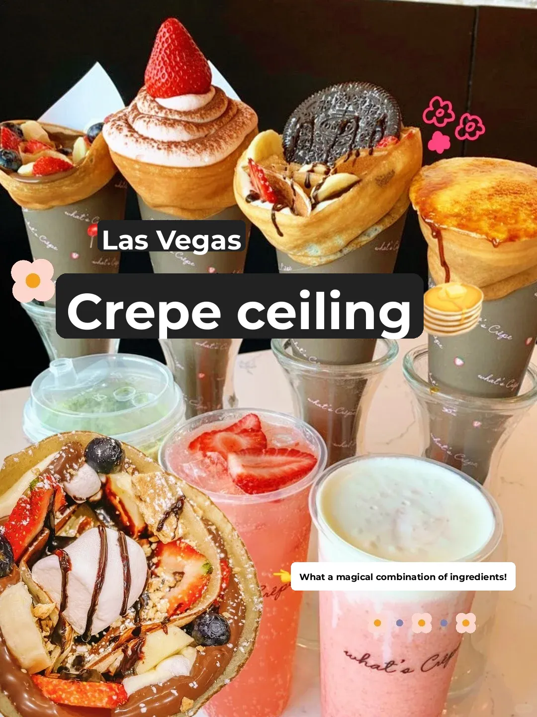 Wow💟 This hidden gem crepe in Las Vegas is absolutely divine😭 Who else gets it?