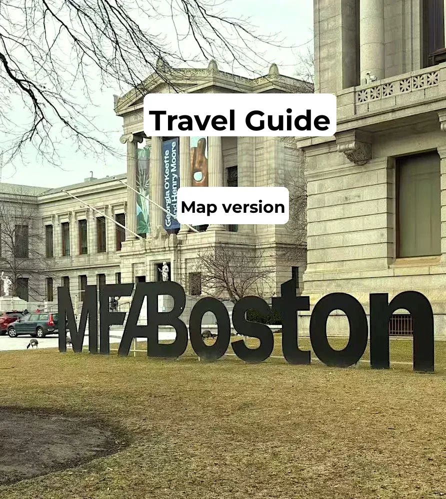 Step-by-Step Guide to Exploring Boston's MFA (Second Floor Map Edition)