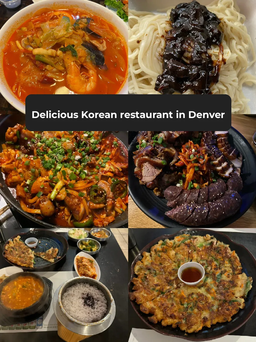 Recommendations for Korean restaurants near Denver