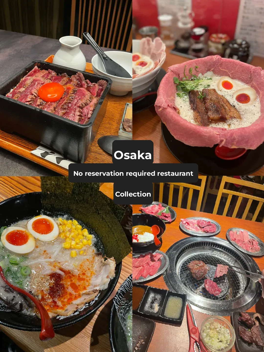 Osaka | No-Reservation Restaurants Roundup