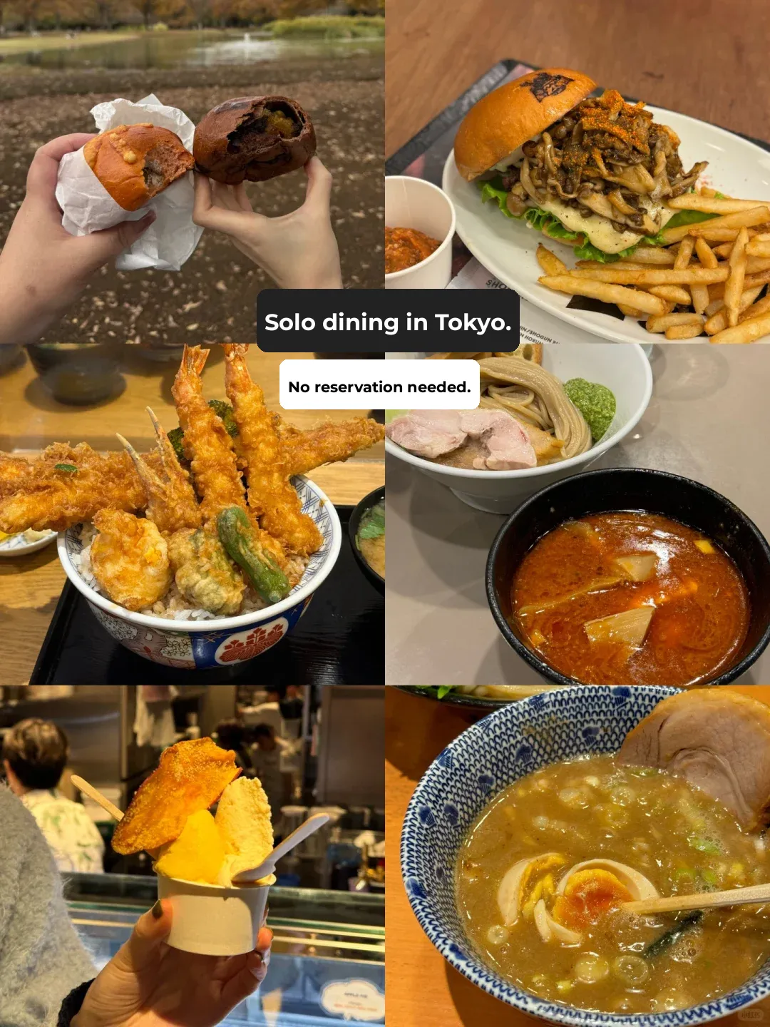 What to Eat in Tokyo Solo? (No Reservation Needed Edition 🍜🥩🍰