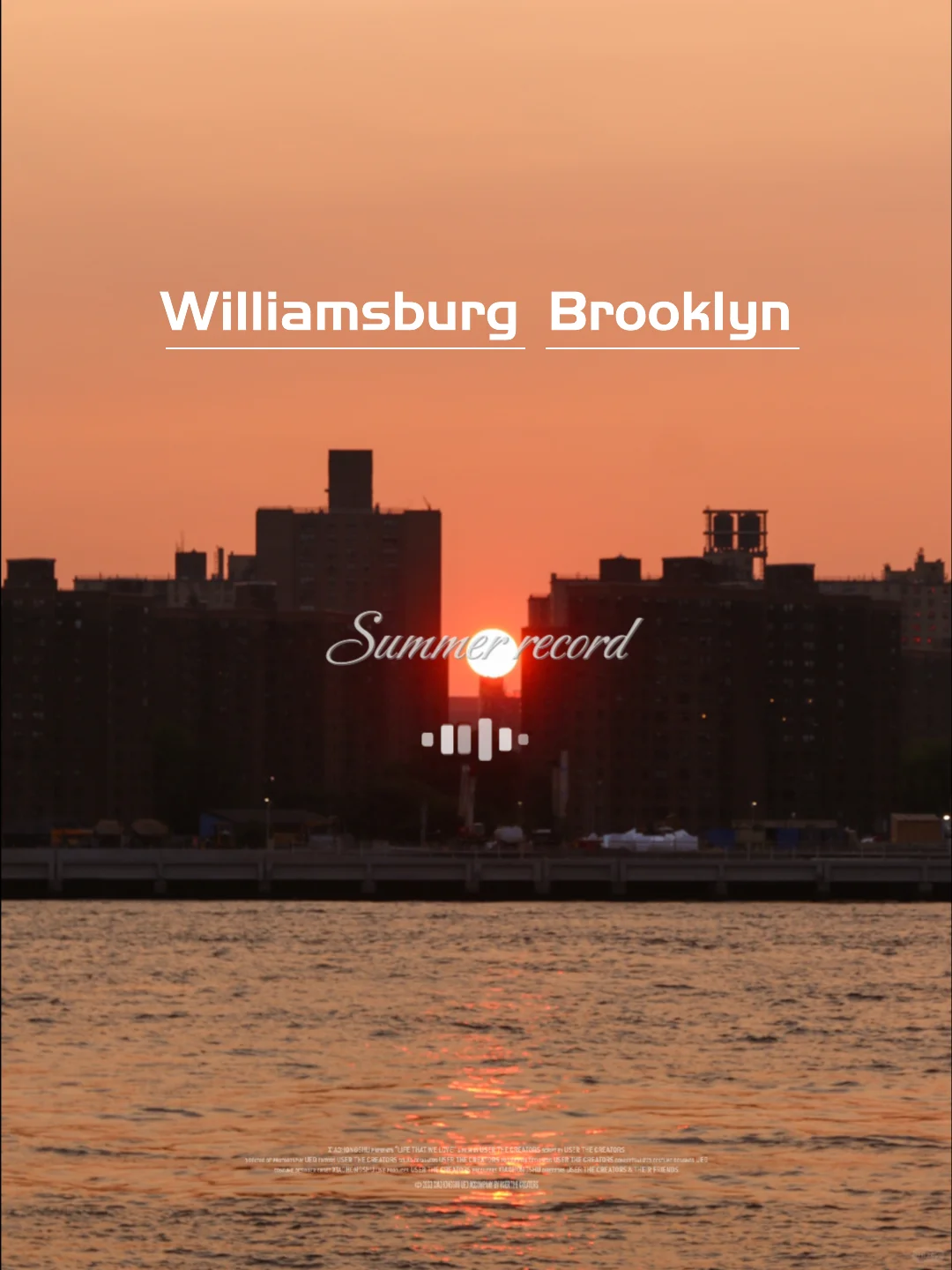 Breathtaking Sunset Views in Williamsburg, New York!