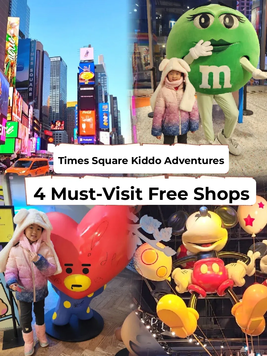 Top 4 Must-Visit Adorable Shops in NYC's Times Square – All Free!