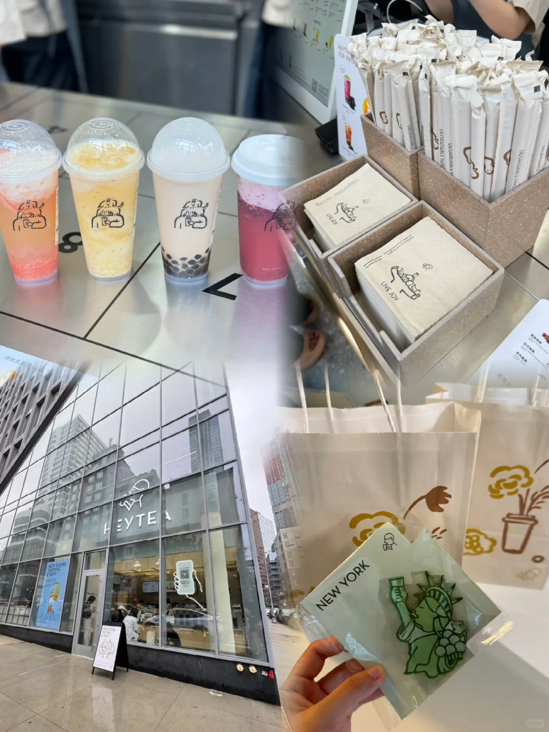 "HeyTea Opens in Long Island City, NYC! Loving the New Waxberry Juice!"