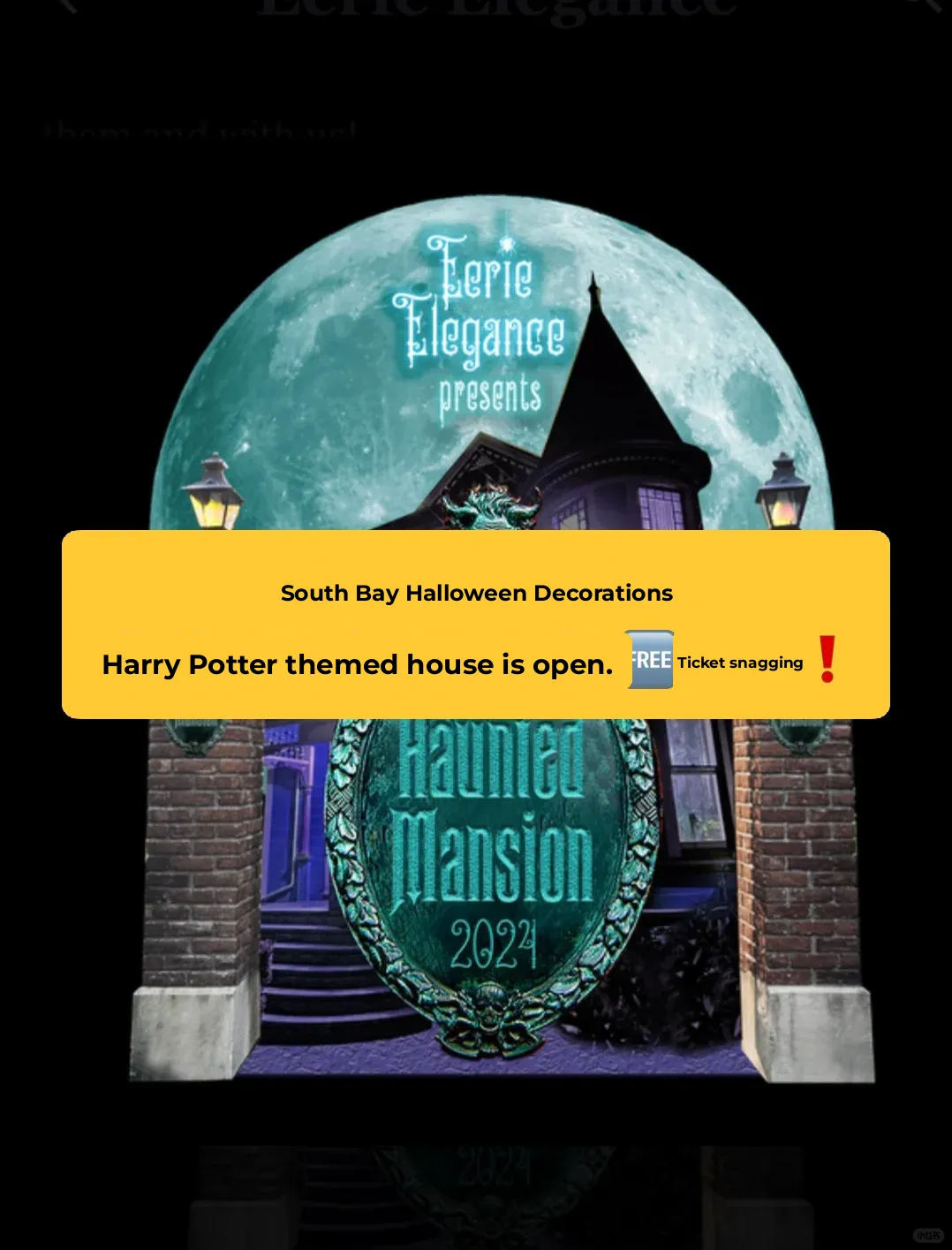 🎃Best Halloween Decor House in South Bay Opens Free Tickets – Grab Them Quick, or Miss Out!