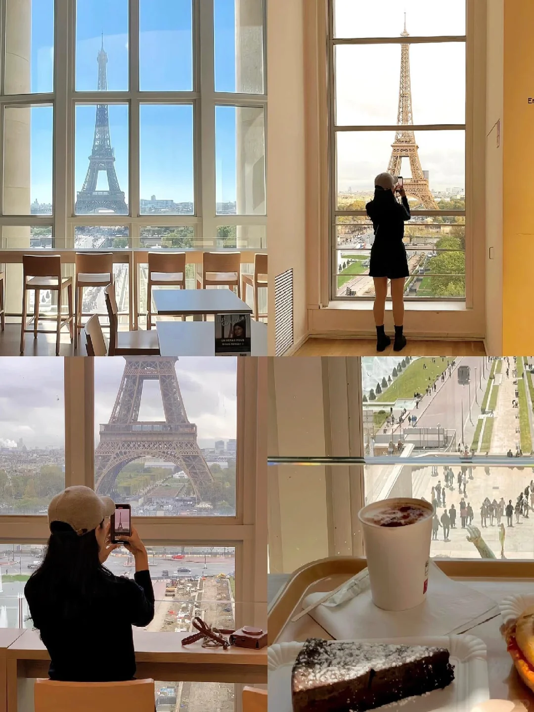 Paris 🇫🇷 Eiffel Tower View Café ☕️ Just €5 Per Person!