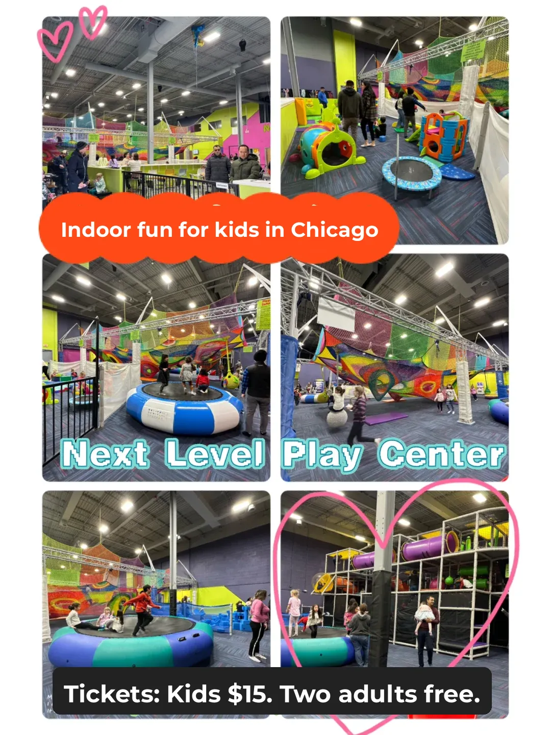 Indoor Kid-Friendly Fun in Chicago: Next Level Play Center
