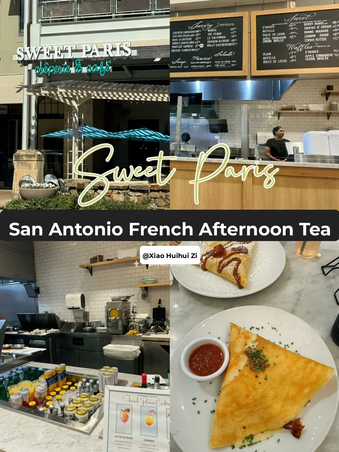 🇺🇸 San Antonio, Texas | French Afternoon Tea + Crêpes