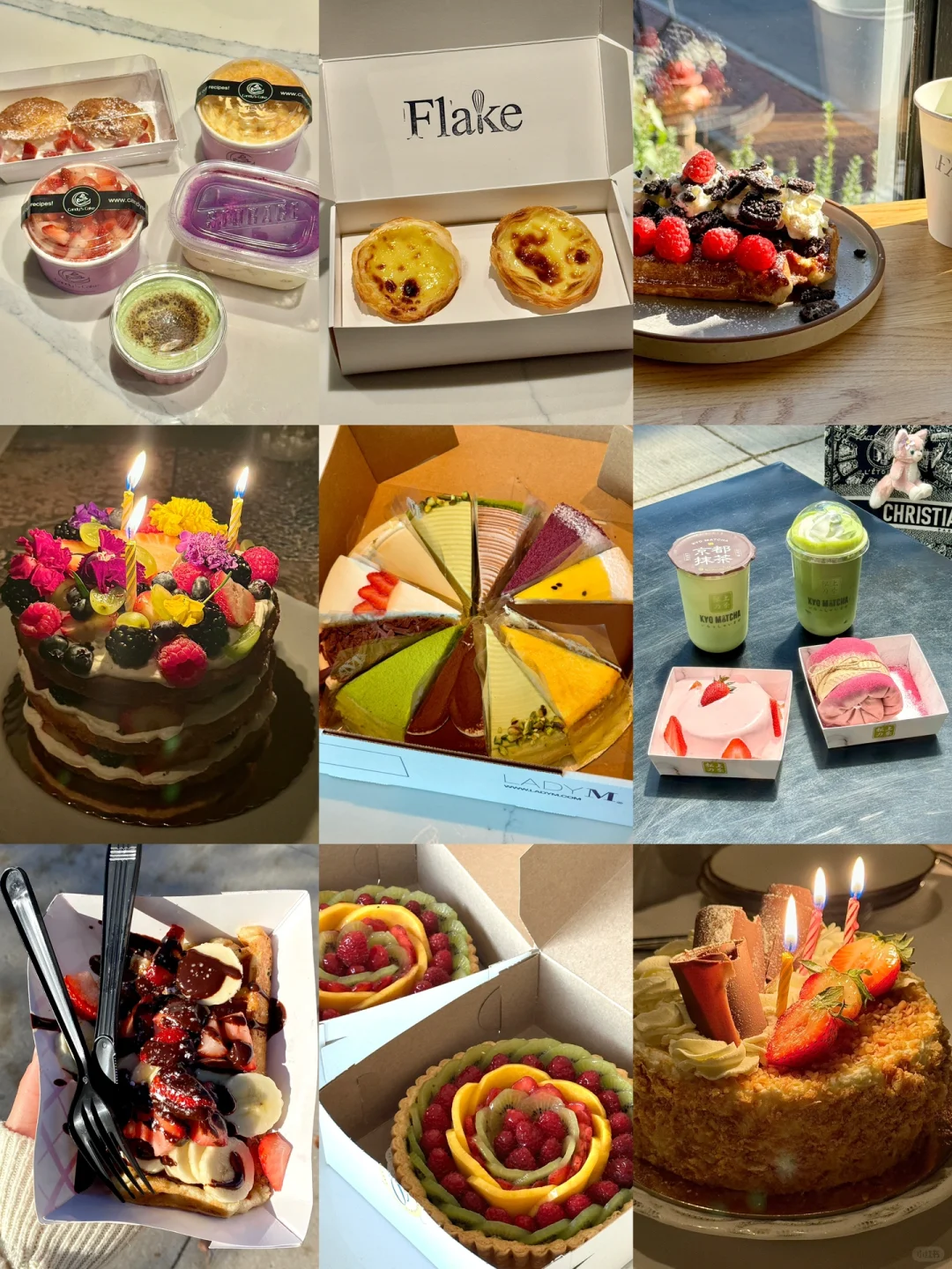 Desserts & Cakes I’ve Tried in Boston 🍰🇺🇸