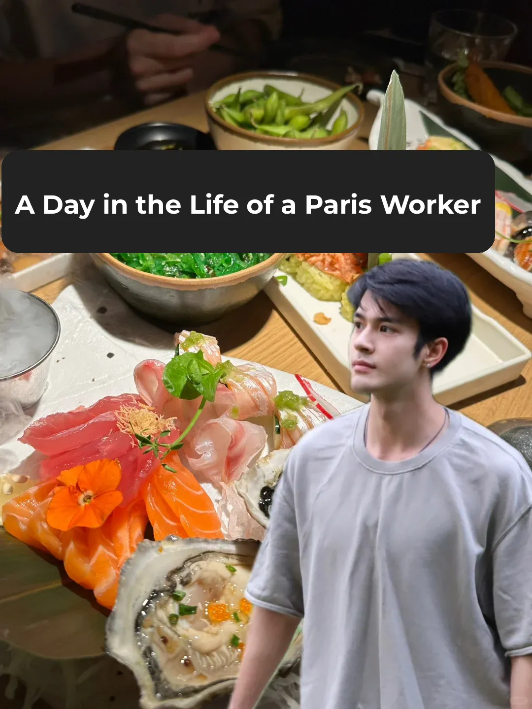 Ate at my favorite Japanese buffet in Paris 🍣