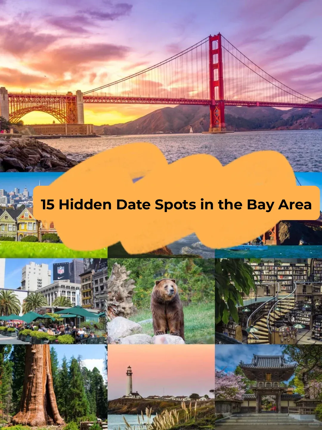 15 Hidden Date Spots in the Bay Area 💓 Save Them Now!