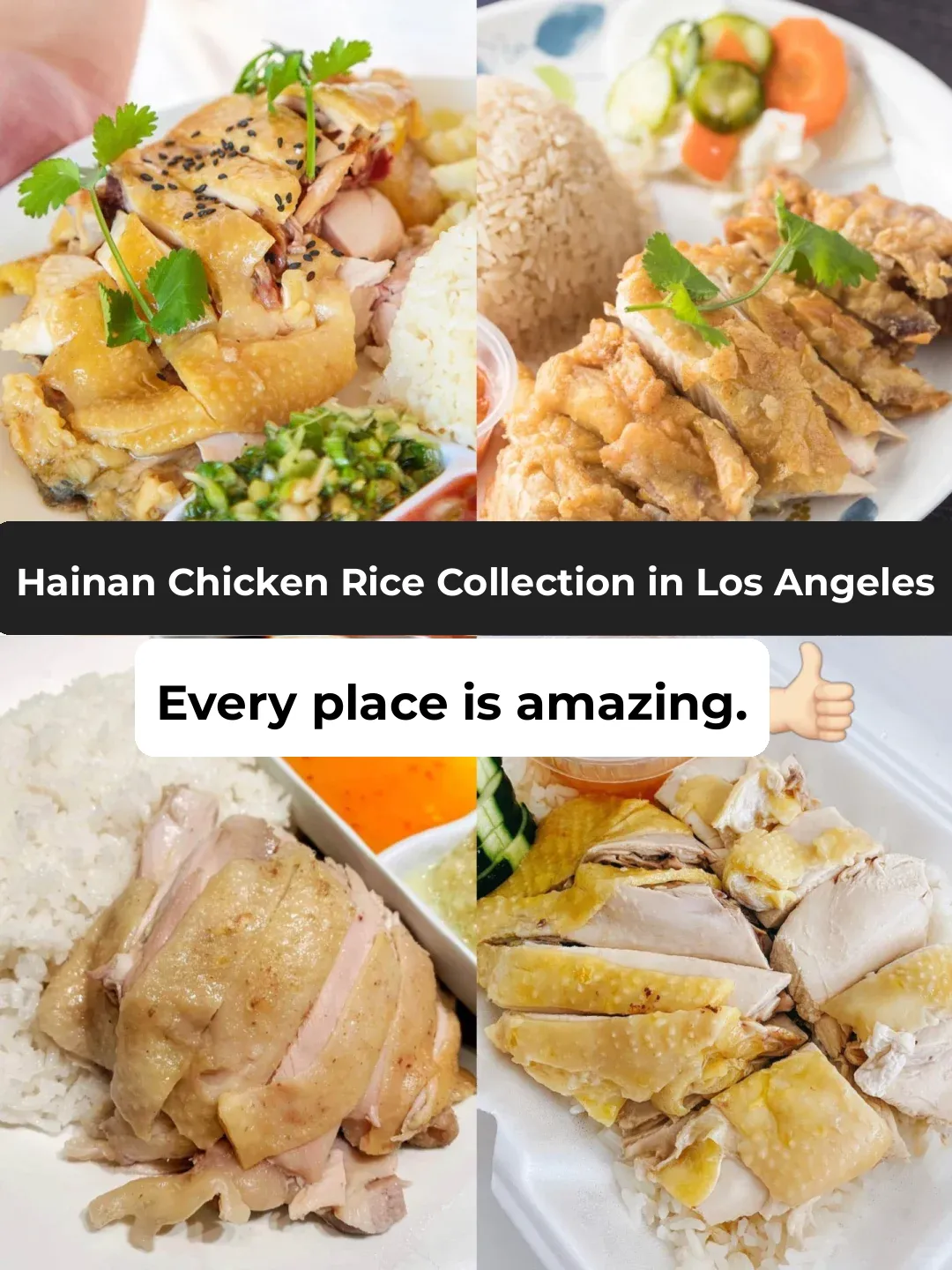 7 Must-Try Hainanese Chicken Rice Spots in LA – Not Enough to Satisfy Your Cravings 🤤