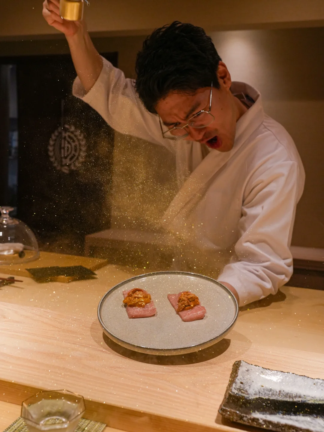 In Osaka! Nothing wrong except for the price 😂 🍣🍶