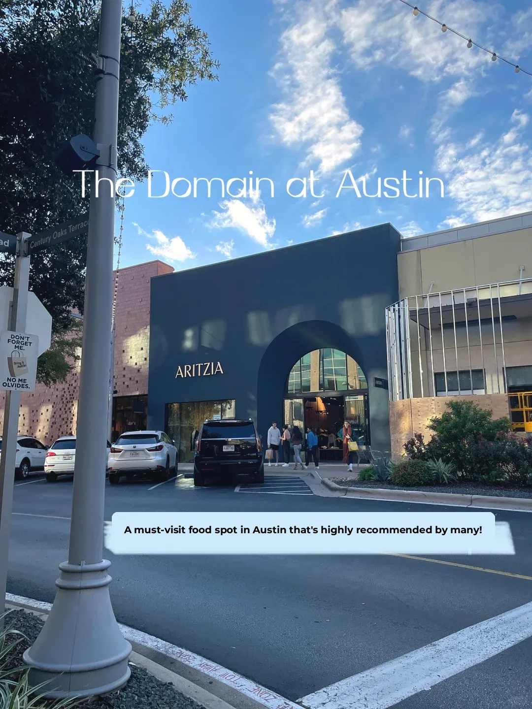 Austin | The Domain Is a Must-Visit for Shopping and Dining—Highly Recommended by Many!