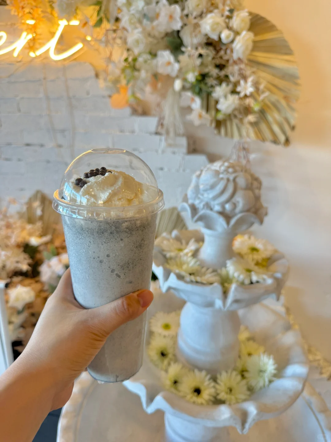 Heading to the Bay Area French Cafe for some bubble tea 🧋 – Perfect for a fairy gathering!