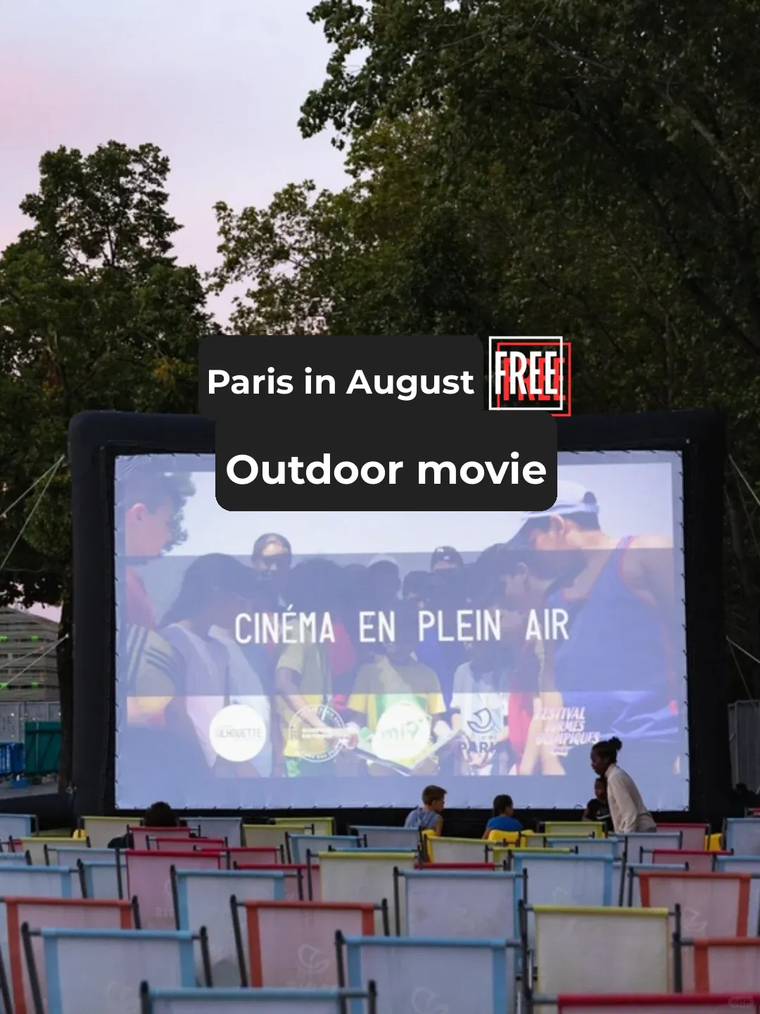 Paris August 🆓 Open-Air Cinema