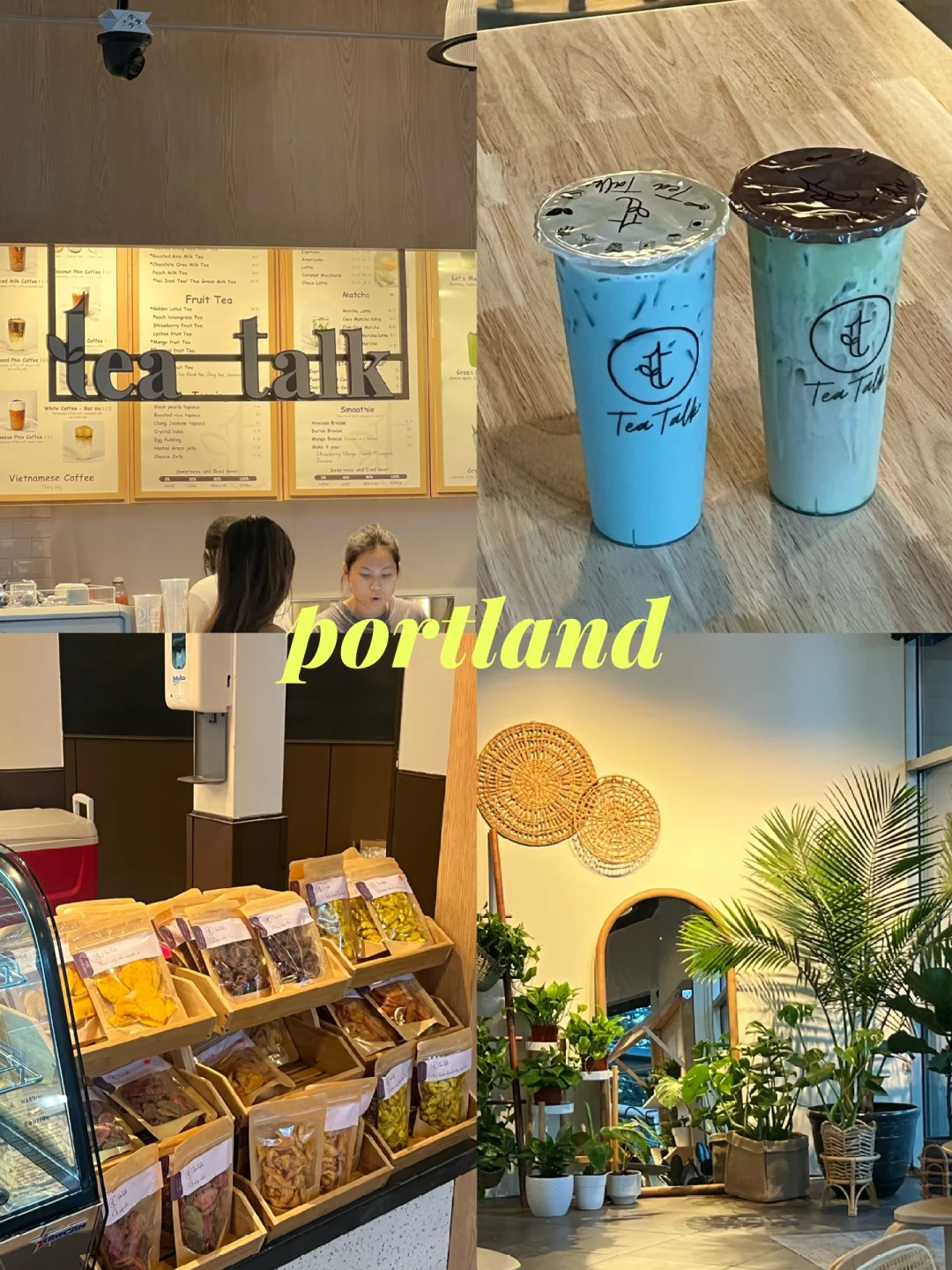 Portland! New Bubble Tea Spot - Tea Talk