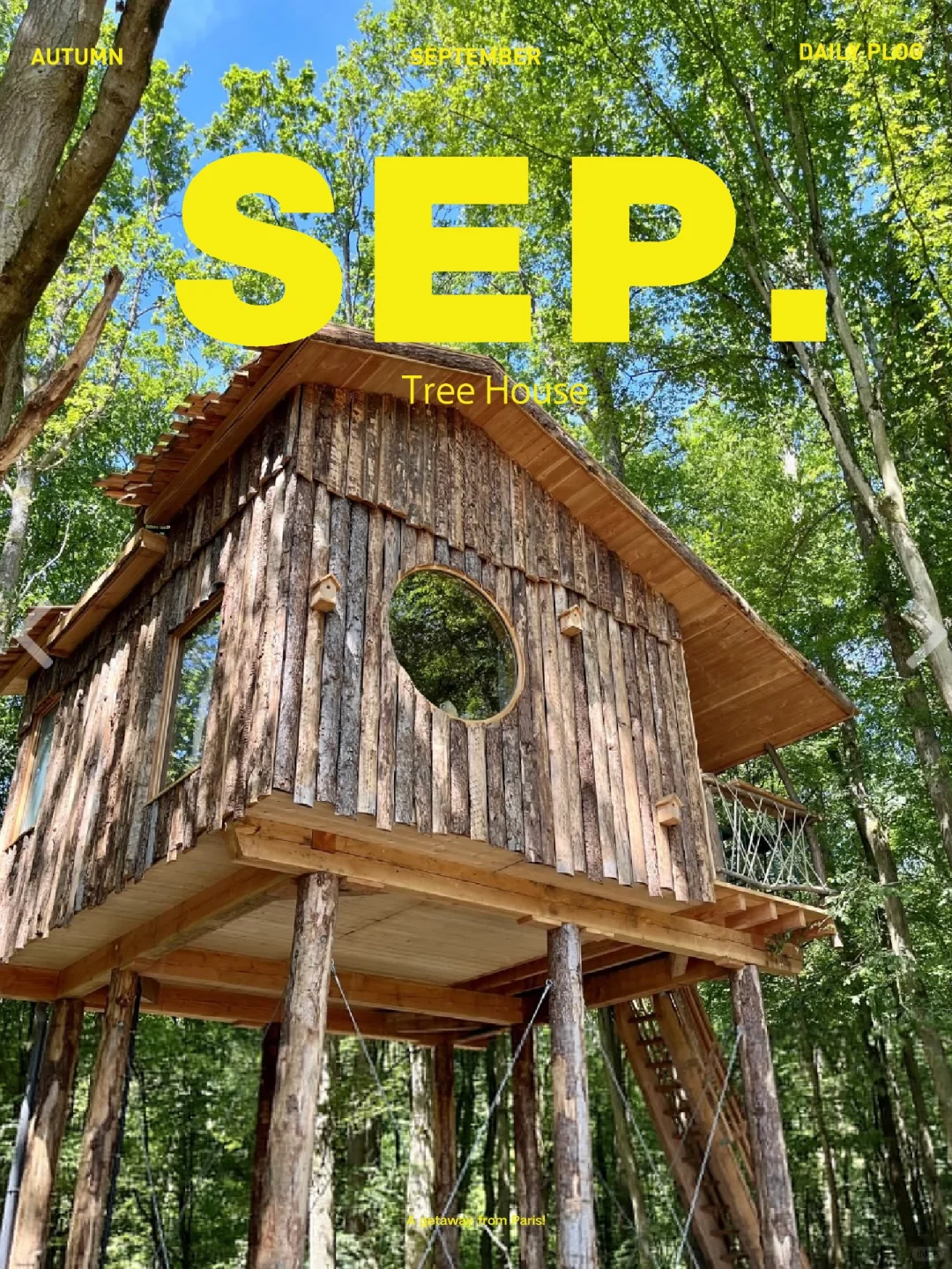 Paris Weekend | Finally Living My Childhood Dream of Sleeping in a Treehouse 🥰🌴