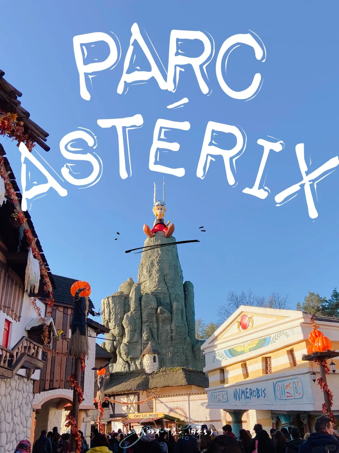 Halloween in Paris 🎃 Parc Asterix 🎢 Part 2