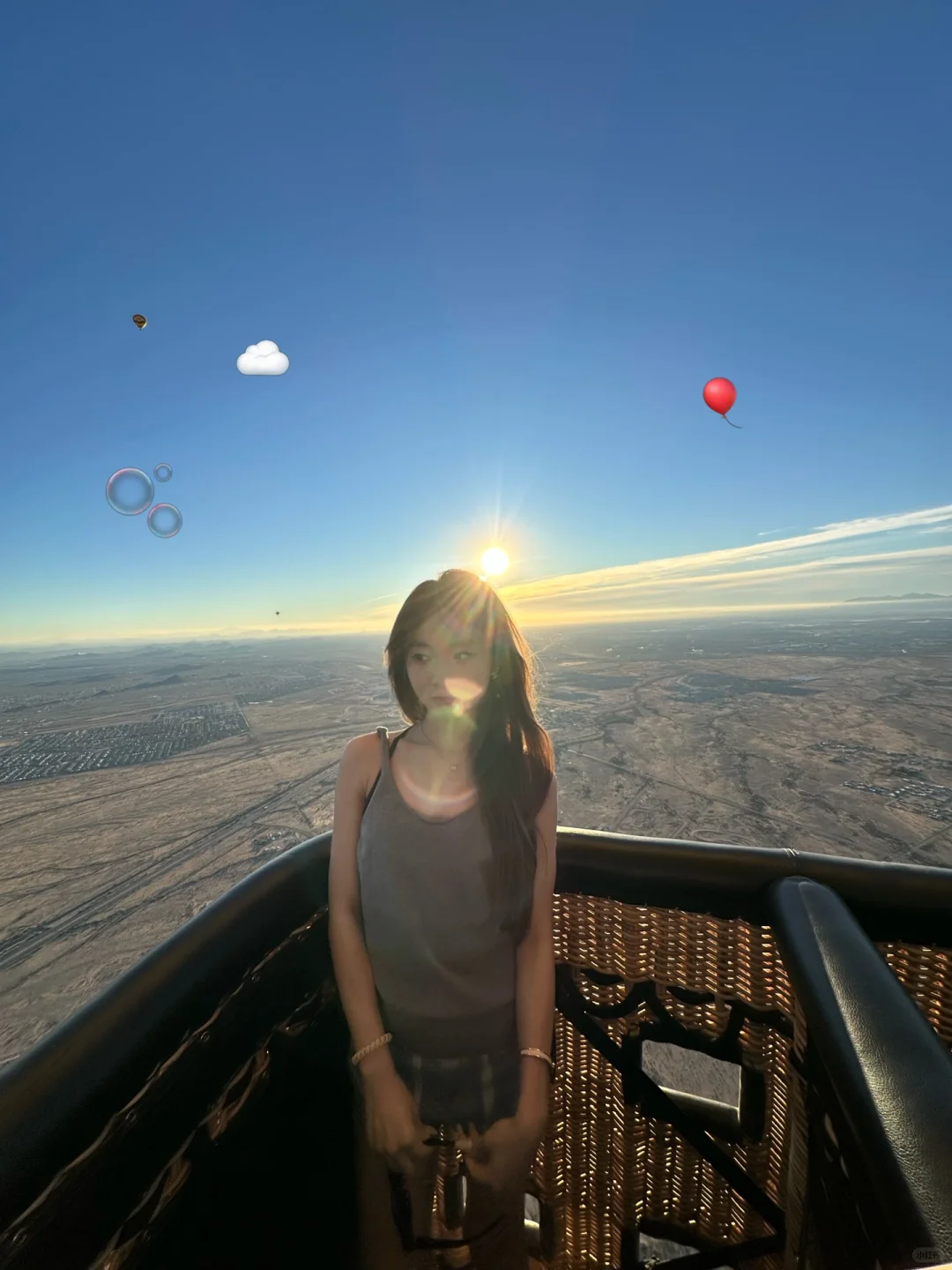 🇺🇸Arizona Hot Air Balloon🏜️: The Sunrise Lit a Candle Just for Me