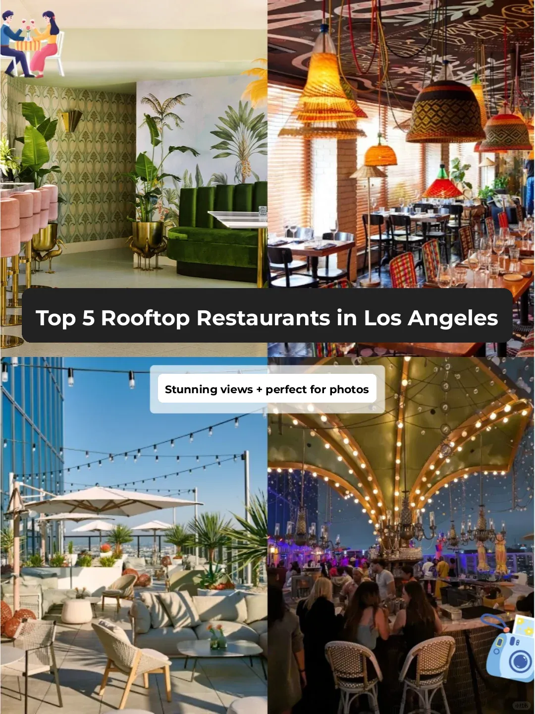 Savor Stunning Views and Delicious Cuisine: Don’t Miss These 5 Rooftop Restaurants in LA!