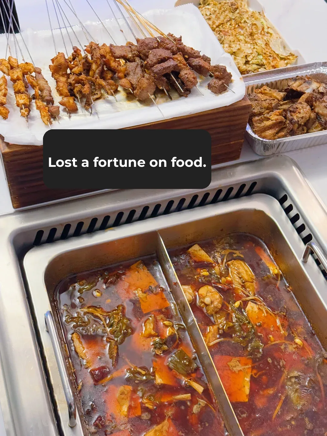 Flushing｜This Spicy Frog and Fish Hot Pot is Absolutely Delicious 😭 And You Can Also Grill Skewers!