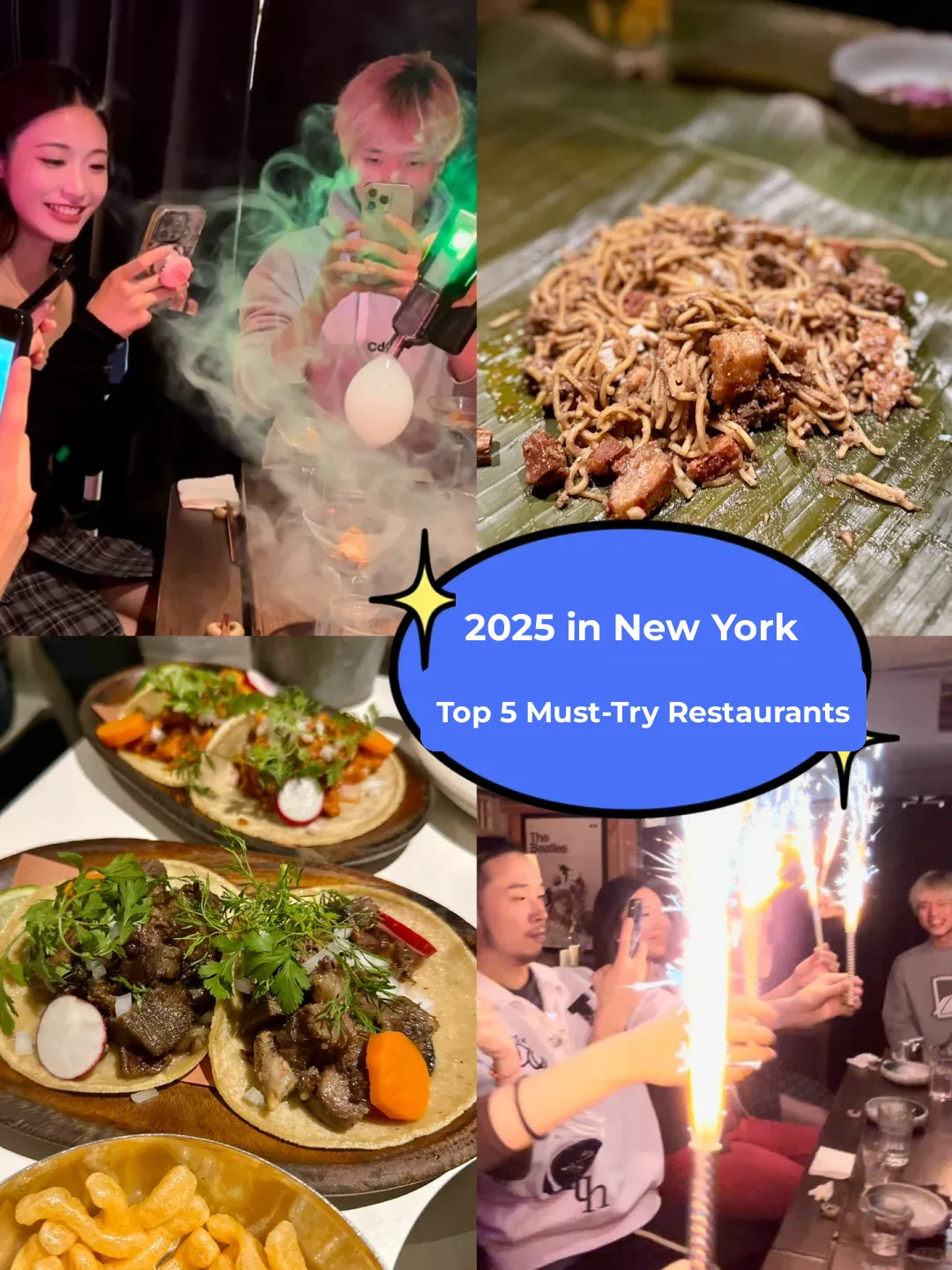5 Must-Try Restaurants in New York for 2025