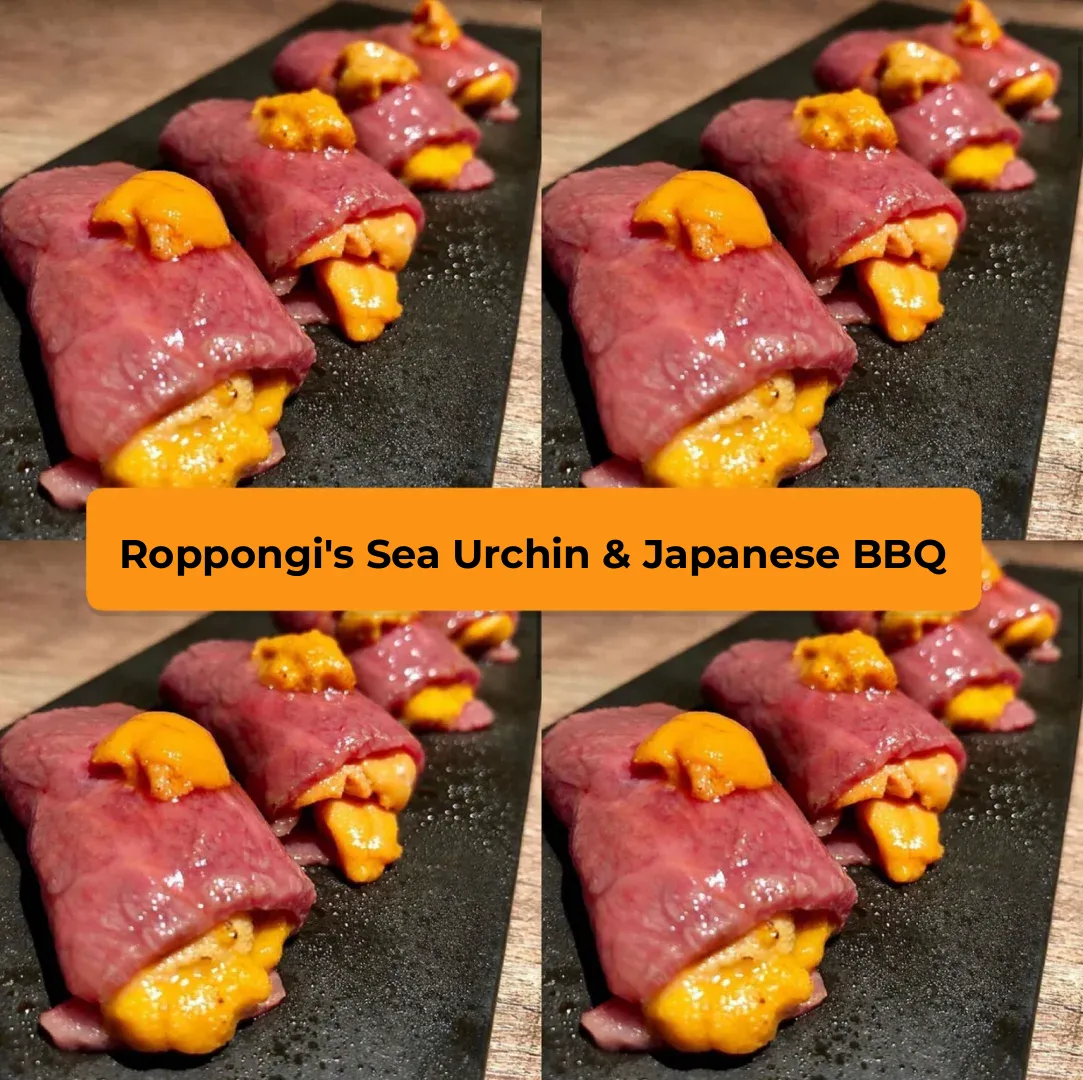 Tokyo | Roppongi Eats ✨ Beef & Uni Sushi Melts in Your Mouth 😭
