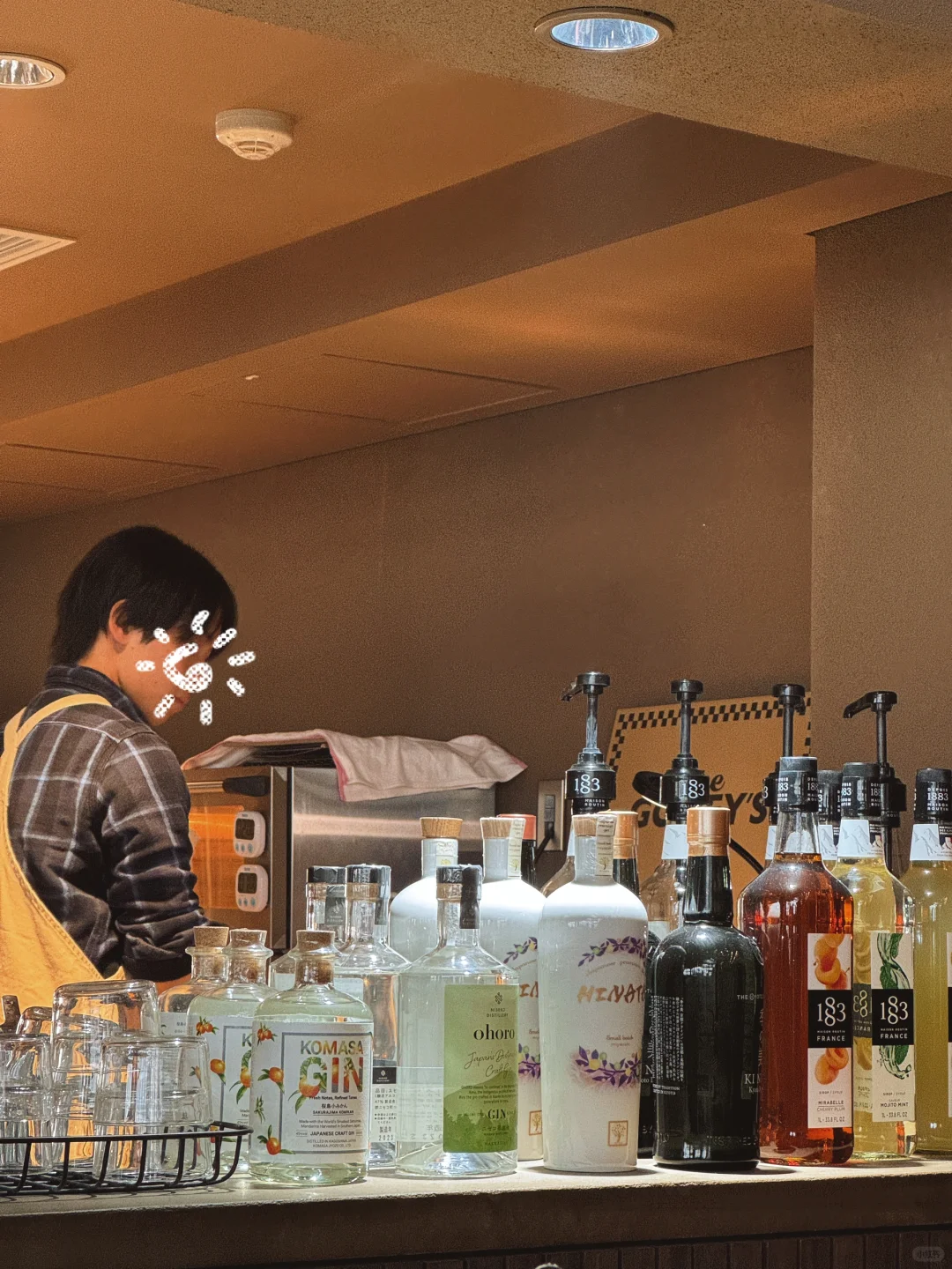 Café in the Hundred-Yuan Botanical Garden 🍃