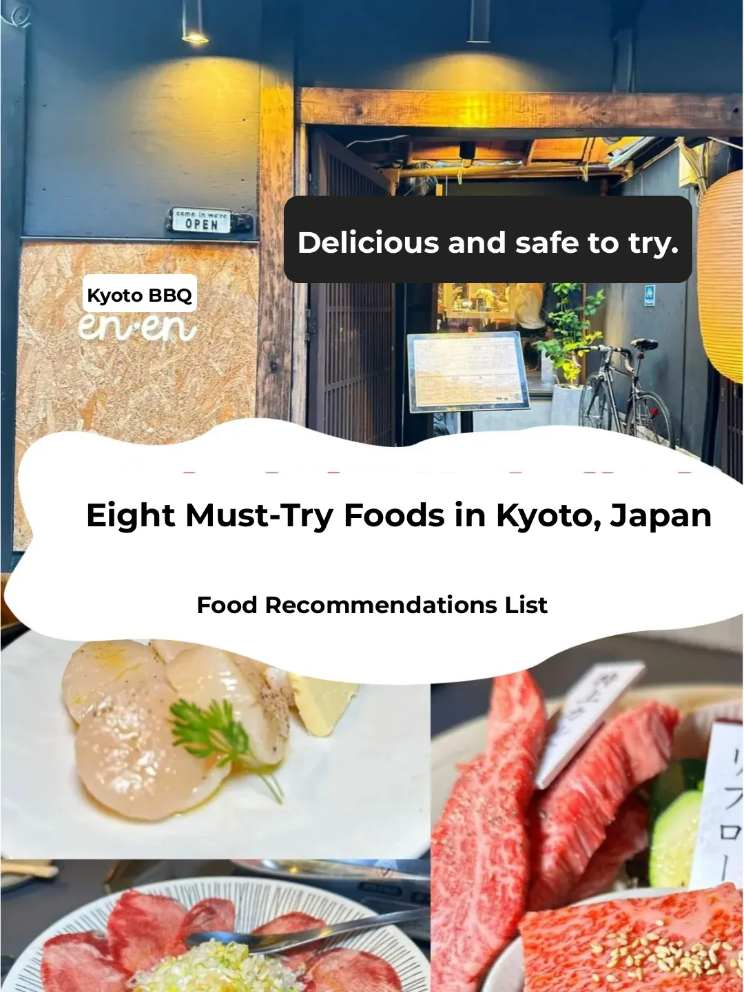 🔥 Must-Try! Top 8 Kyoto Foodie Favorites 🍣