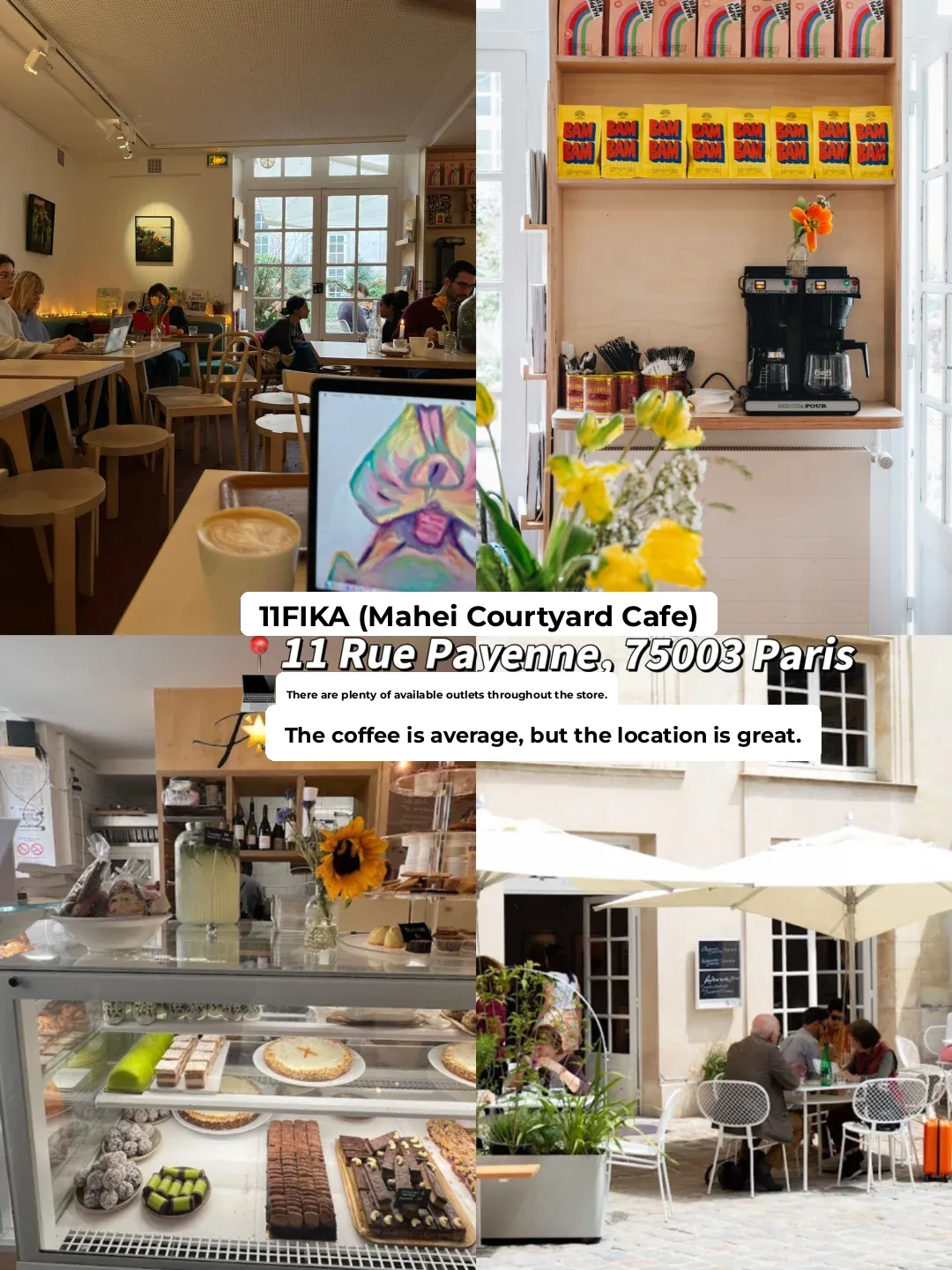 🇫🇷2024: Must-Visit List of 16 Laptop-Friendly Cafés in Paris