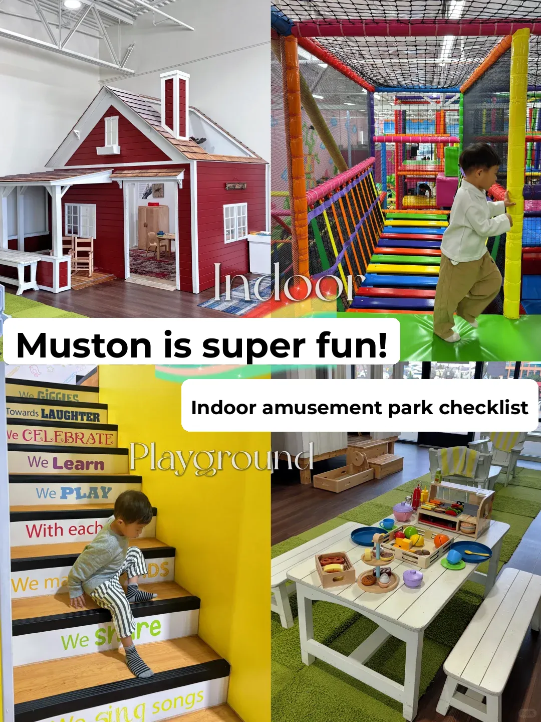 Houston｜Too Hot in Summer ☀️ Bookmark These Indoor Playgrounds Now