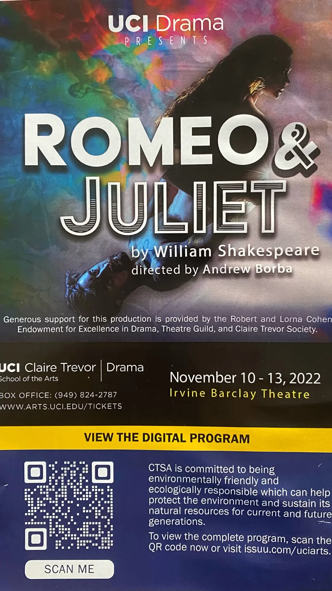 Behind the Scenes at UCI｜Live Performance of Romeo and Juliet