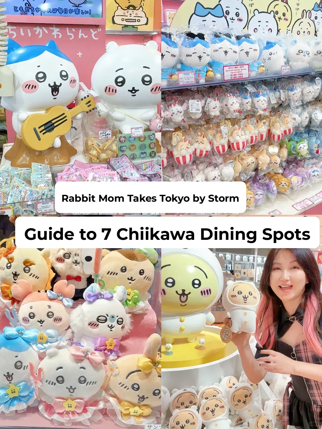 Achievement: 33 Usagi Collected! Tokyo Chiikawa Merch Hunting Guide