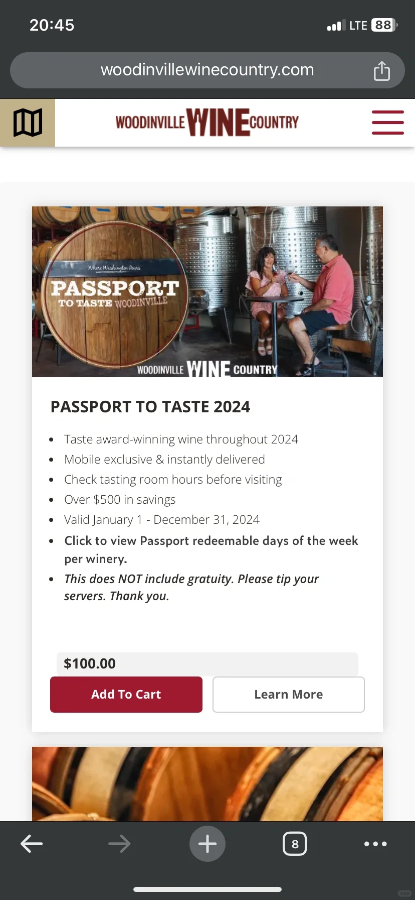 [Cheers] | Seattle | Woodinville Wine Pass