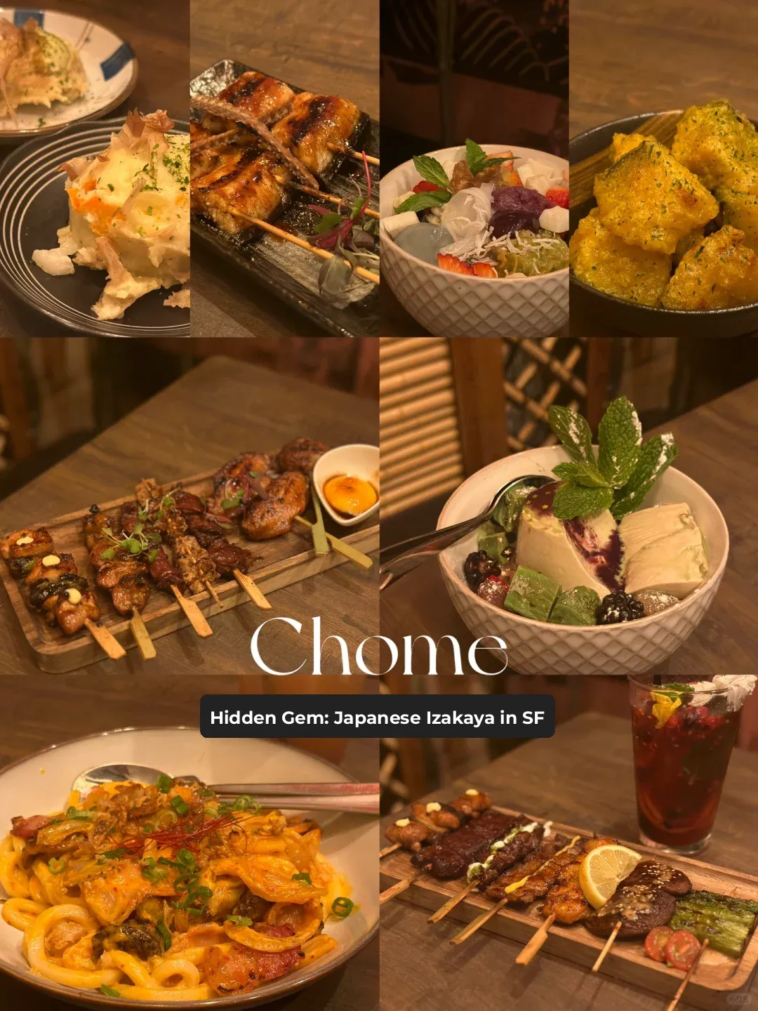 Chome｜SF's Hidden Gem Izakaya with Eight Tables🏮