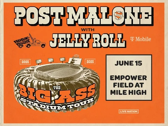 Every time Post Malone performs in Denver, it's absolutely lit.