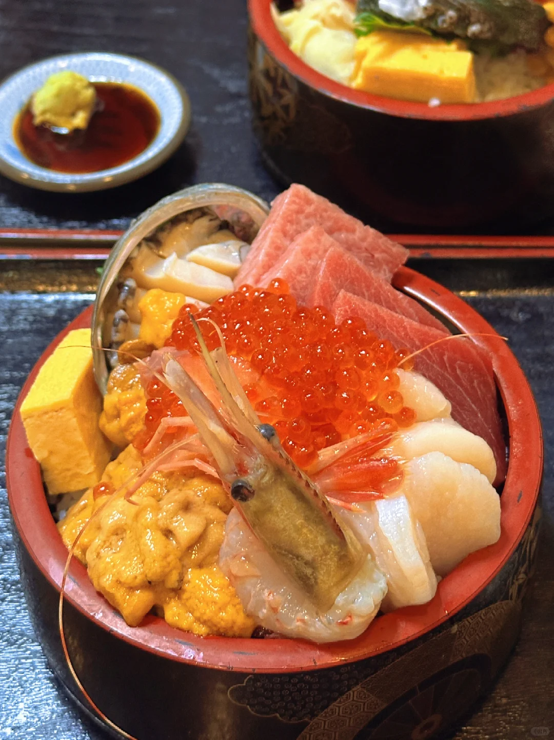 🇯🇵 Super Fresh and Delicious Seafood Bowl, OMG! 🤤❤️