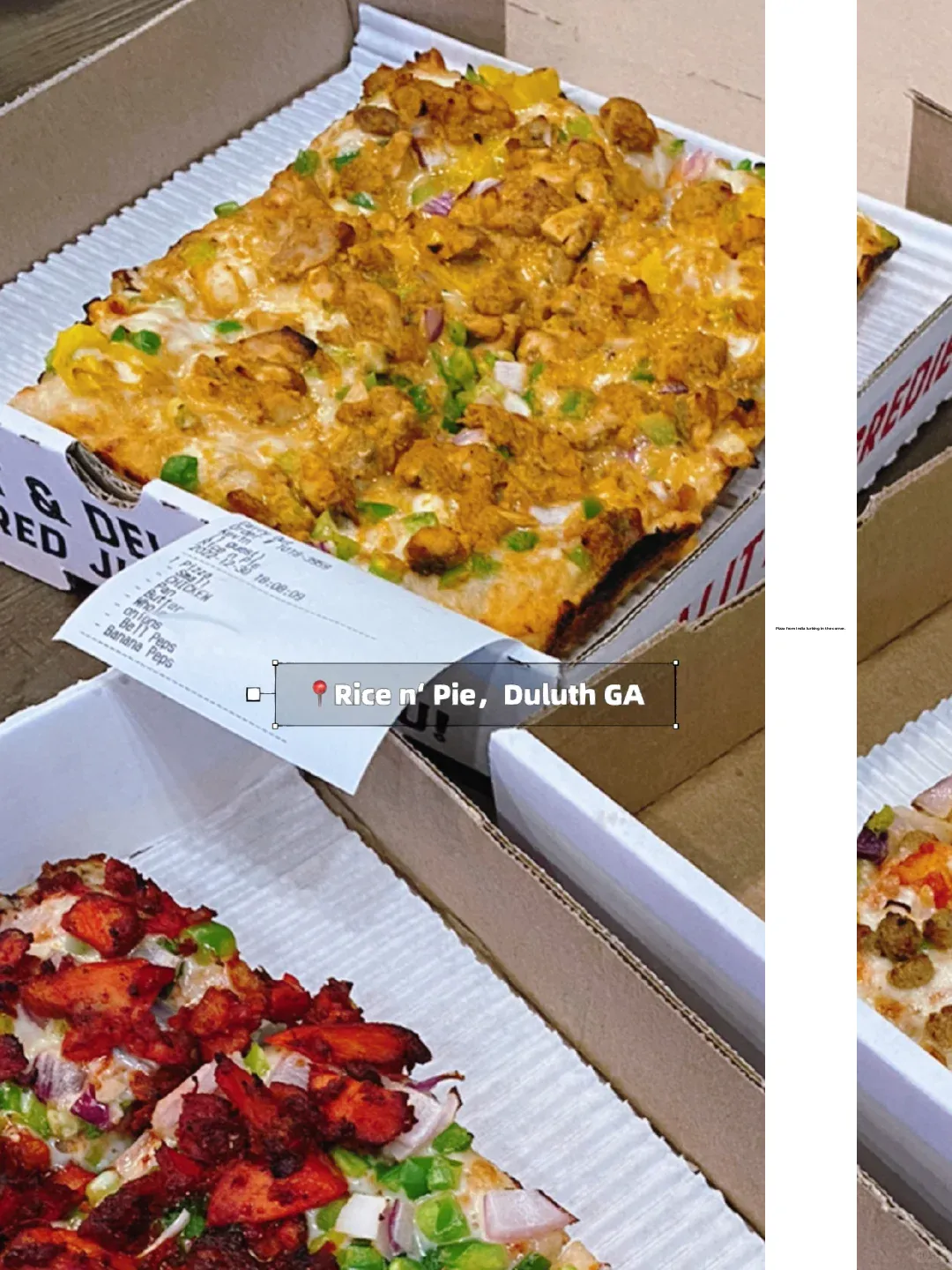 Atlanta's Big Bro Pizza｜Pizza Topped with Cilantro and Chili Peppers