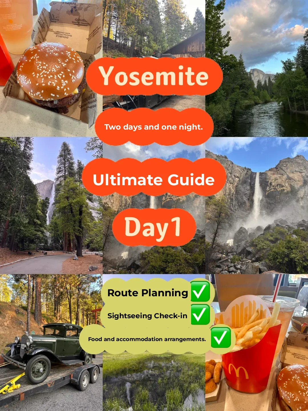 Bay Area｜Ultimate Yosemite Food & Adventure Guide—Just Follow This!