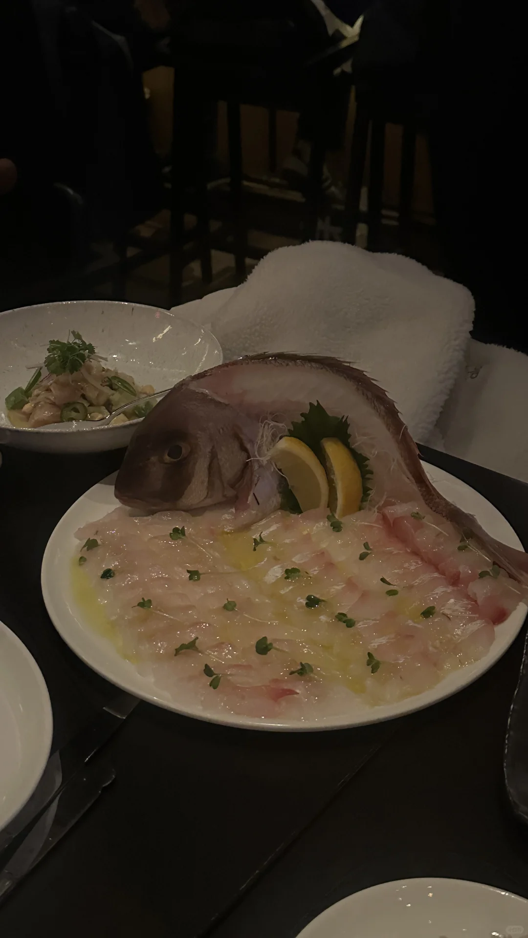 Mediterranean Sashimi Perfect for the Chinese Palate