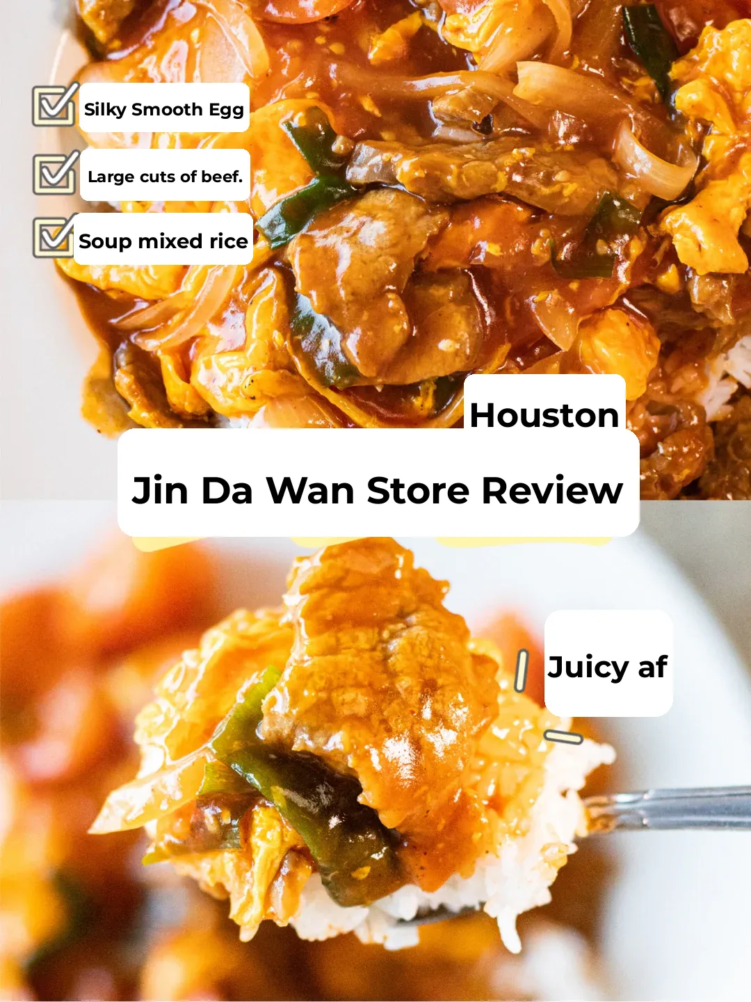 Houston Food Guide: Must-Try Tomato and Scrambled Egg Beef Rice Bowl