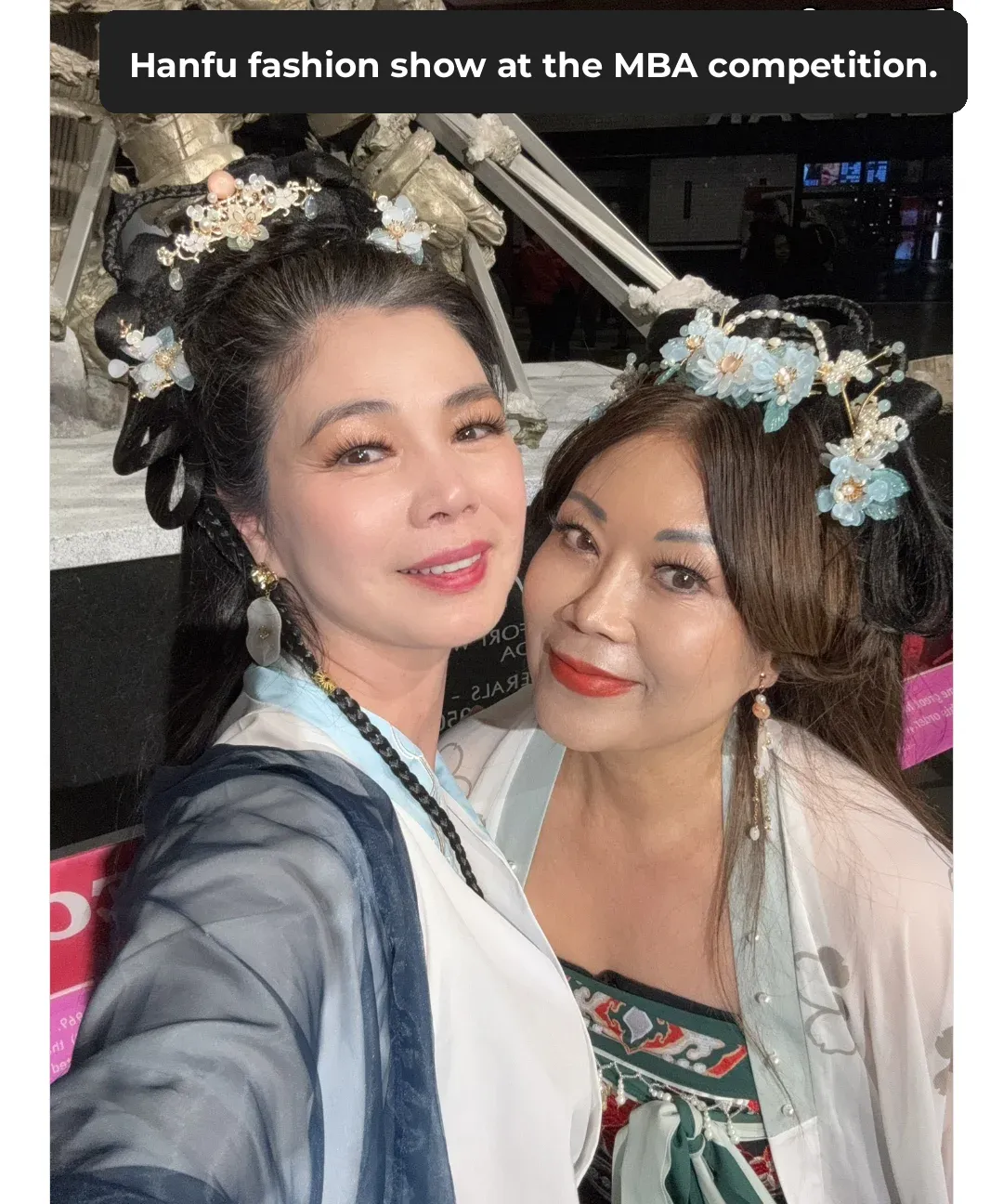 Hanfu Illuminates the MBA Home Court in Detroit, USA