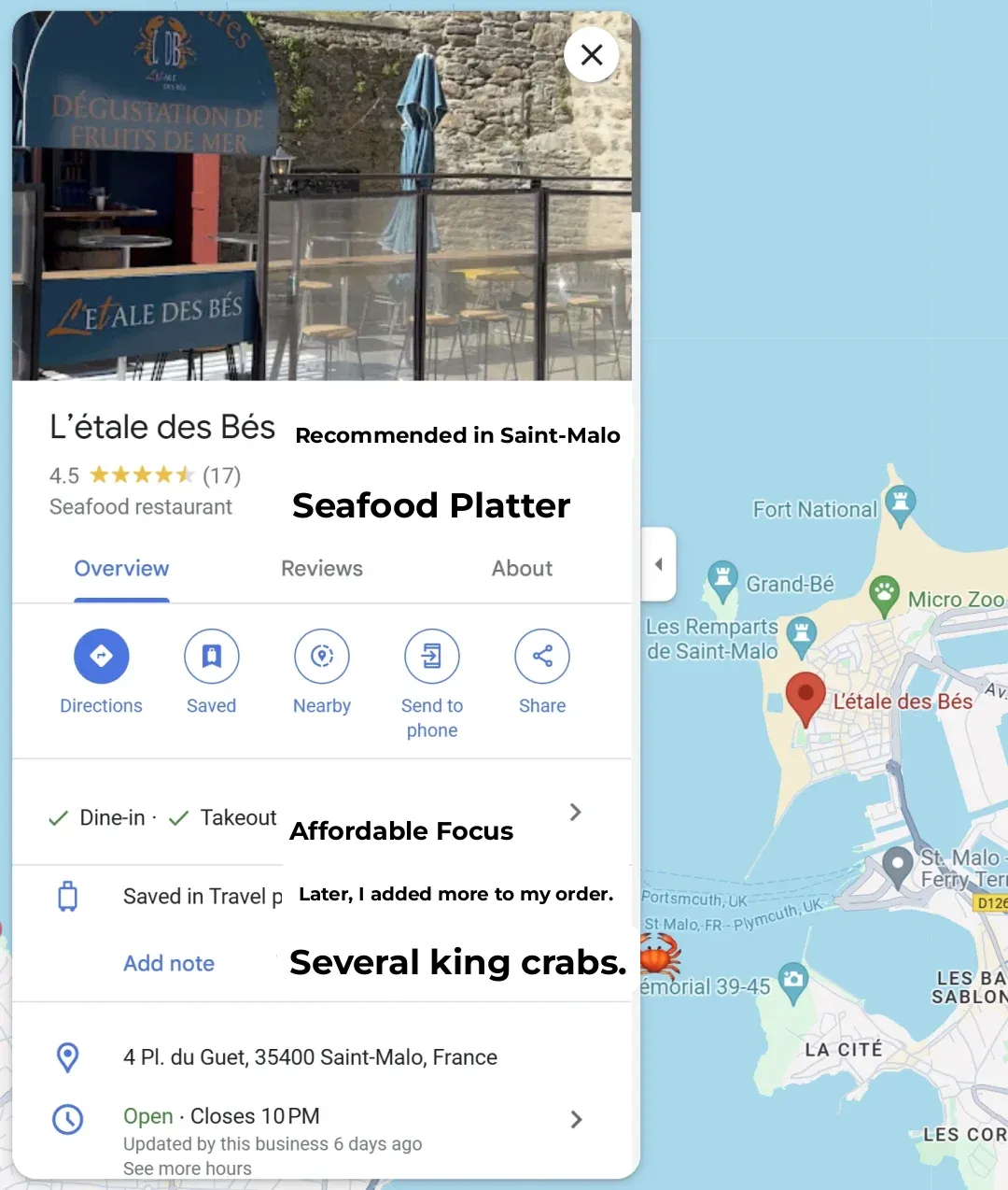 The Most Comprehensive Guide to Huashao's French Adventure 🇫🇷: All-Member Recommended Restaurants!