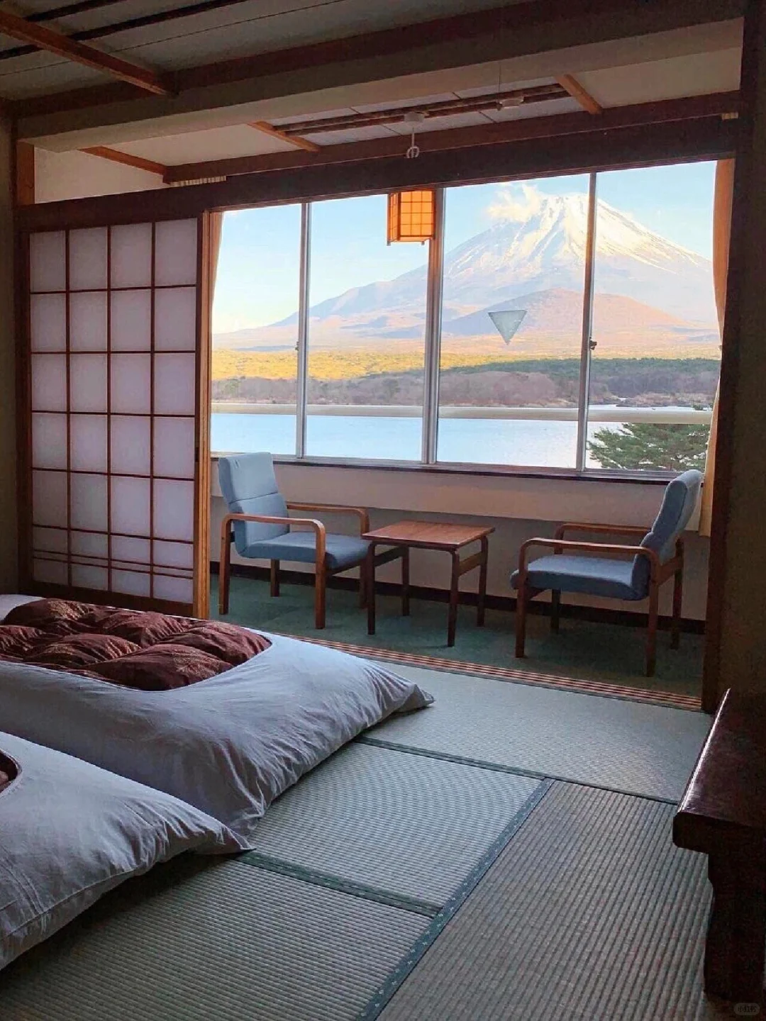 "Want to tell friends visiting Mount Fuji about this hotel 🗻"